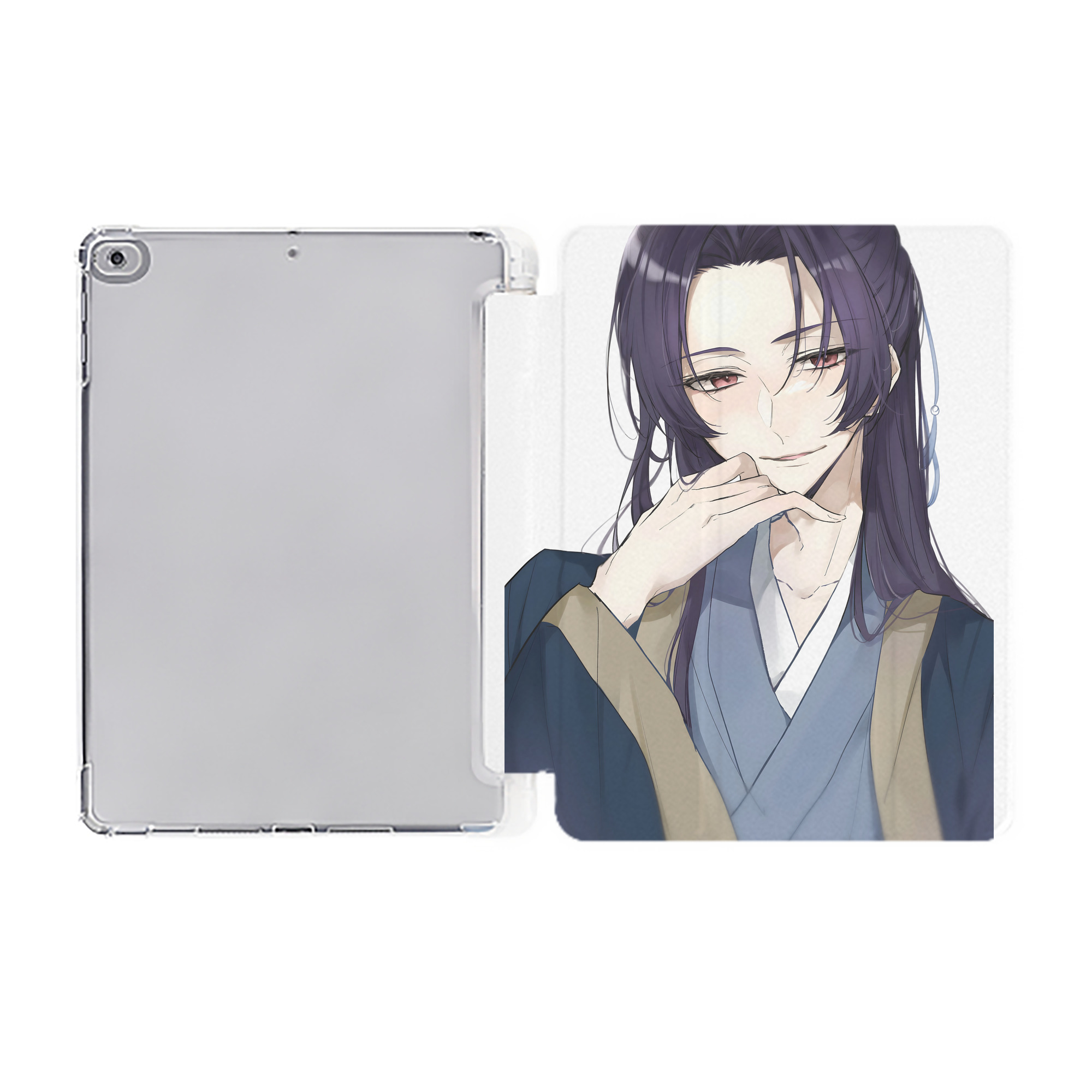 （画像用） 薬屋のひとりごと The Apothecary Diaries IPad ケース ペン収納付き 三つ折りスタンド PUレザー×シリコン 対応機種9.5/10.5/10.9インチ